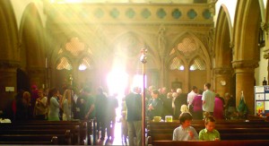 West end throng slide