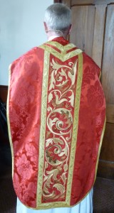 Canon Tom - Red Chasuble