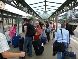 Arrival in Wolfenbüttel