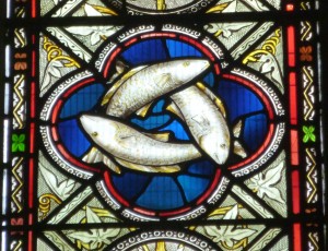 Fishes Choir Window